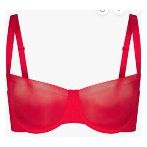 Skims No Show molded unlined Balconette Bra 34DDDD